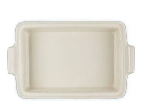 Le Creuset Stoneware Heritage Covered Rectangular Casserole in Color Chambray