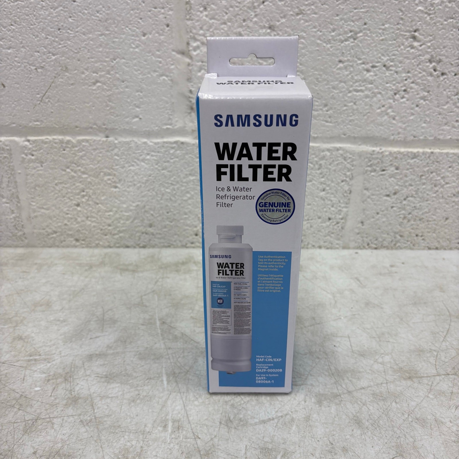 SAMSUNG Genuine Filter for Refrigerator 6-Months DA29-00020B HAF-CIN/EXP