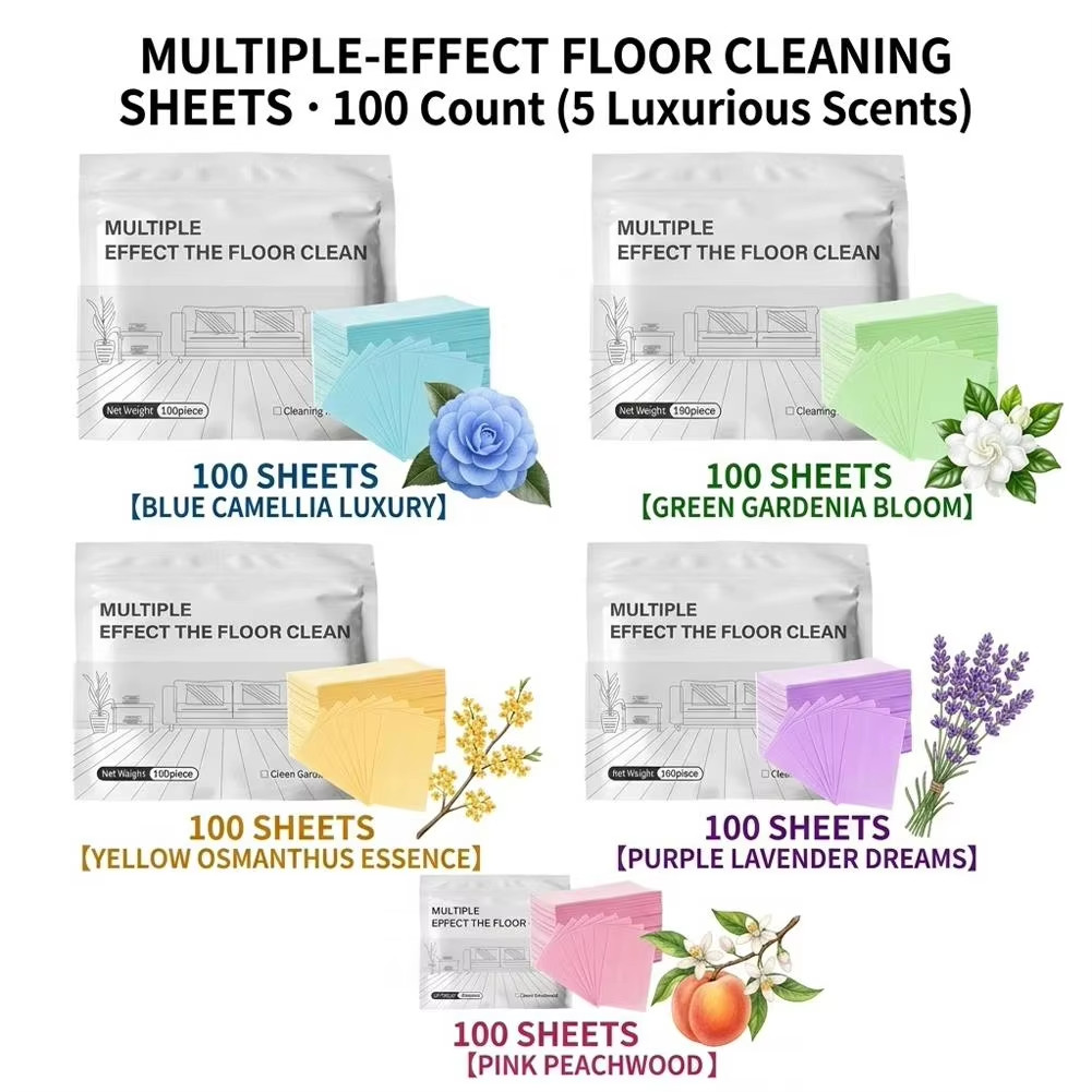 100pcs Multi-surface Floor Cleaning Tablets,Multiple Effect the floors Clean