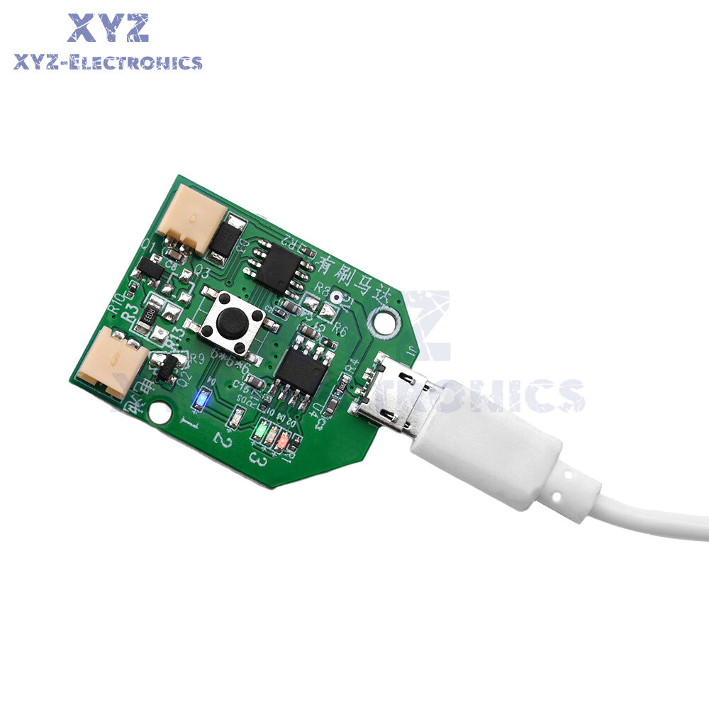 3.7V Universal USB Rechargeable Small Fan Circuit Board Mobile Fan Control Board