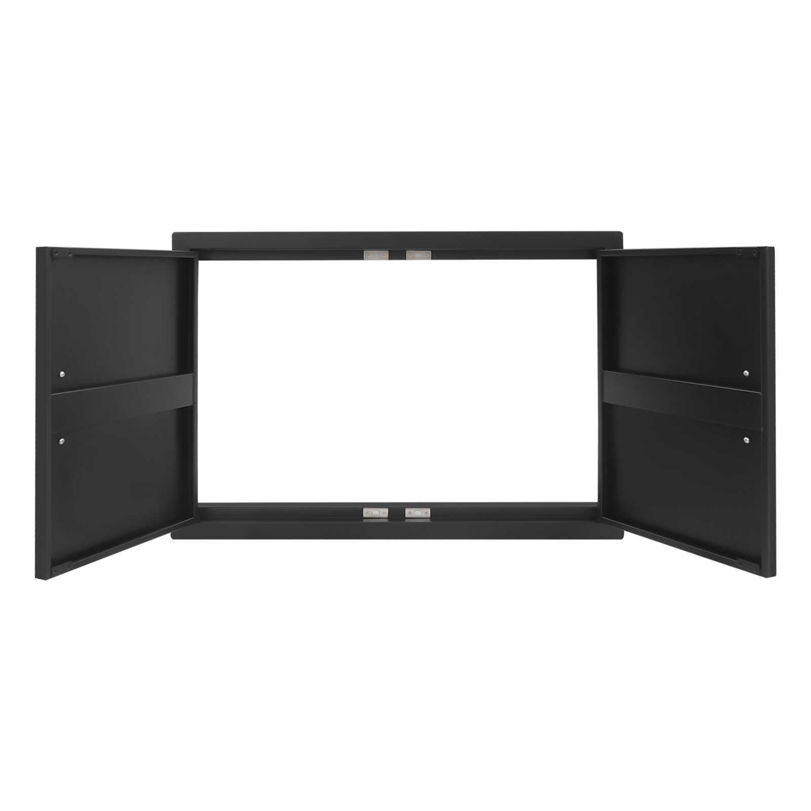 BBQ Access Door for Outdoor Kitchen Black Double Outdoor Kitchen Door