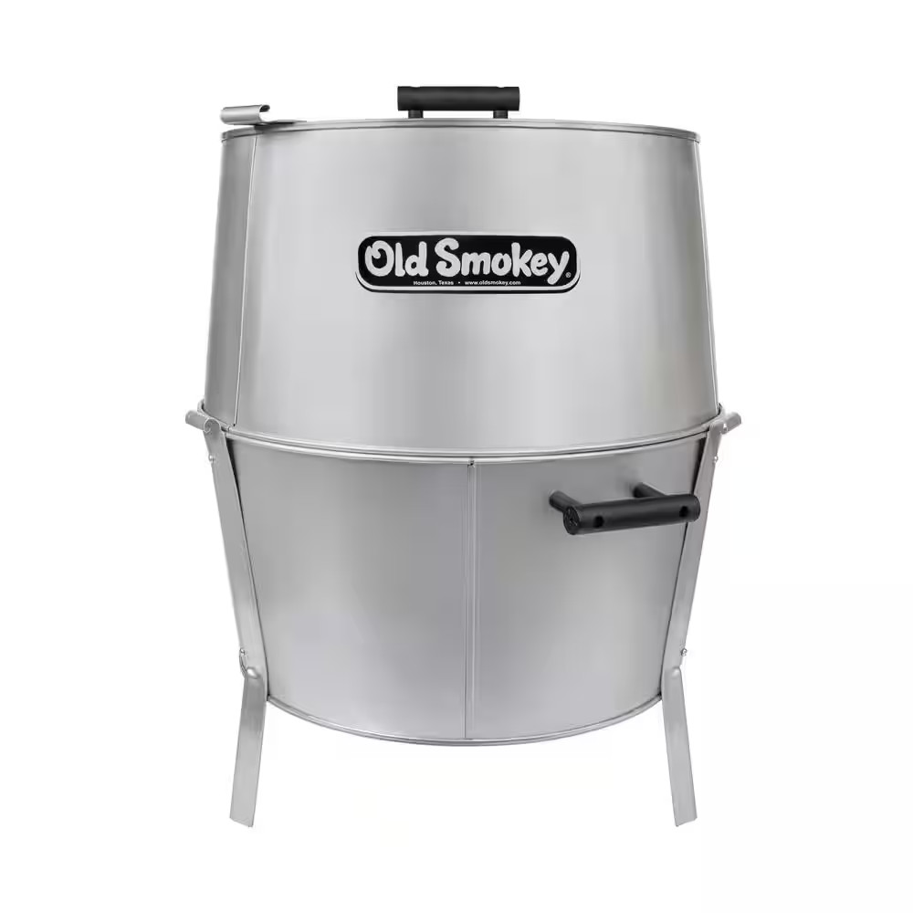 22 In. Charcoal Grill in Silver