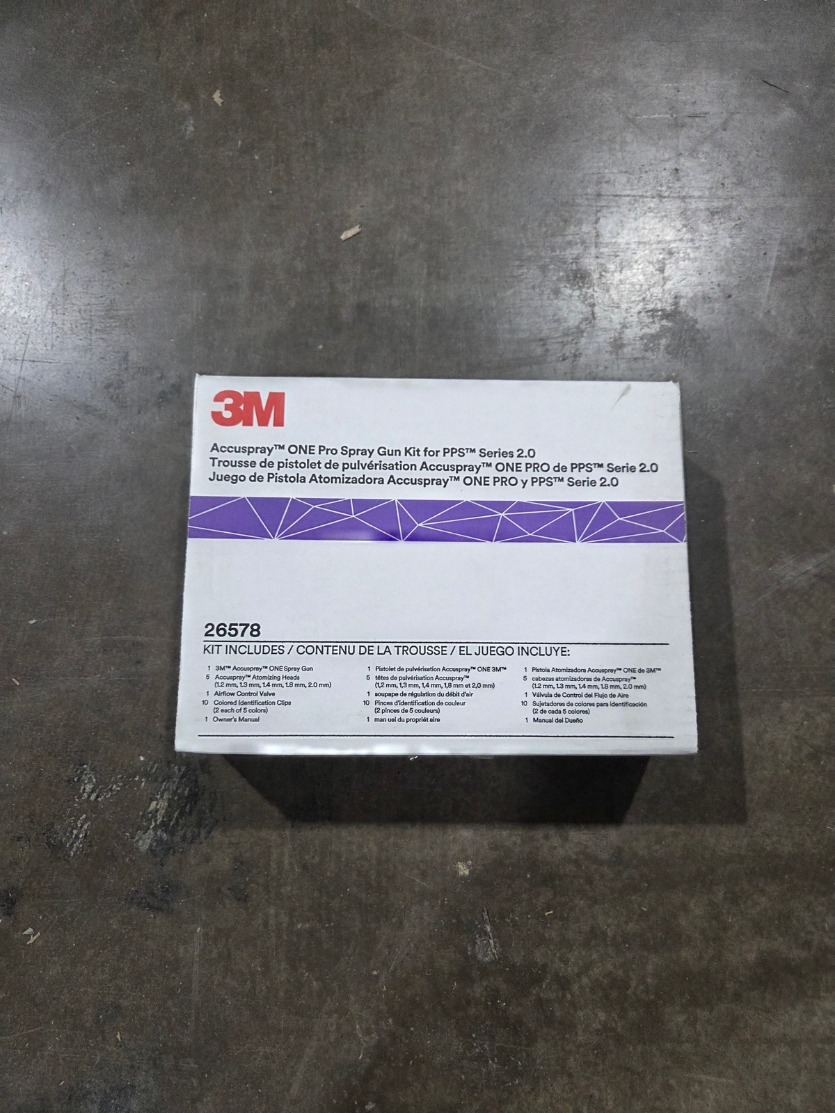3M 26578 Accuspray ONE Pro Spray Gun Kit for PPS 2.0