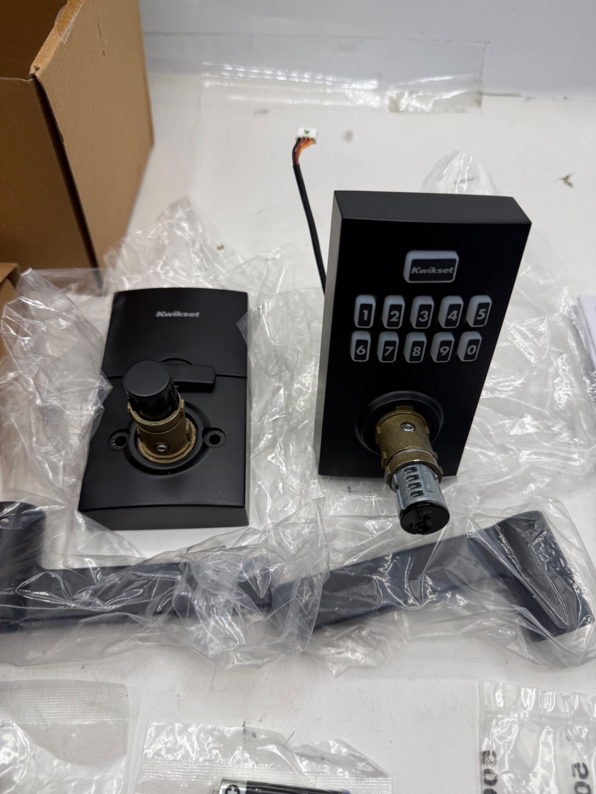 Kwikset SmartCode 917 Keypad Keyless Entry Residential Electronic Lever Lock