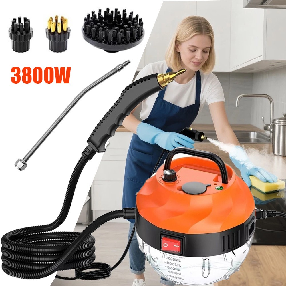 3800W High Pressure Steam Cleaner Household Car Steam Cleaner Cleaning Machine