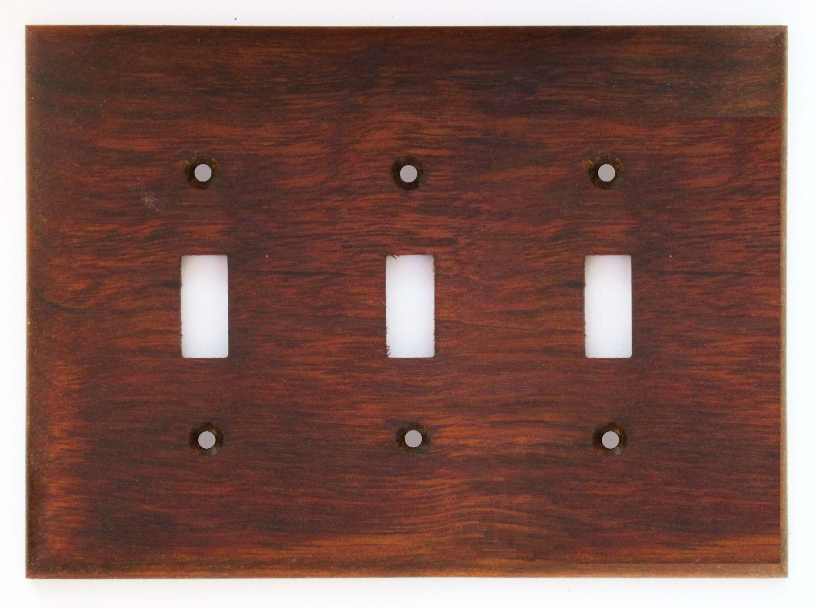 Solid Black Walnut Light Switch Plates/Covers Any Size +Custom