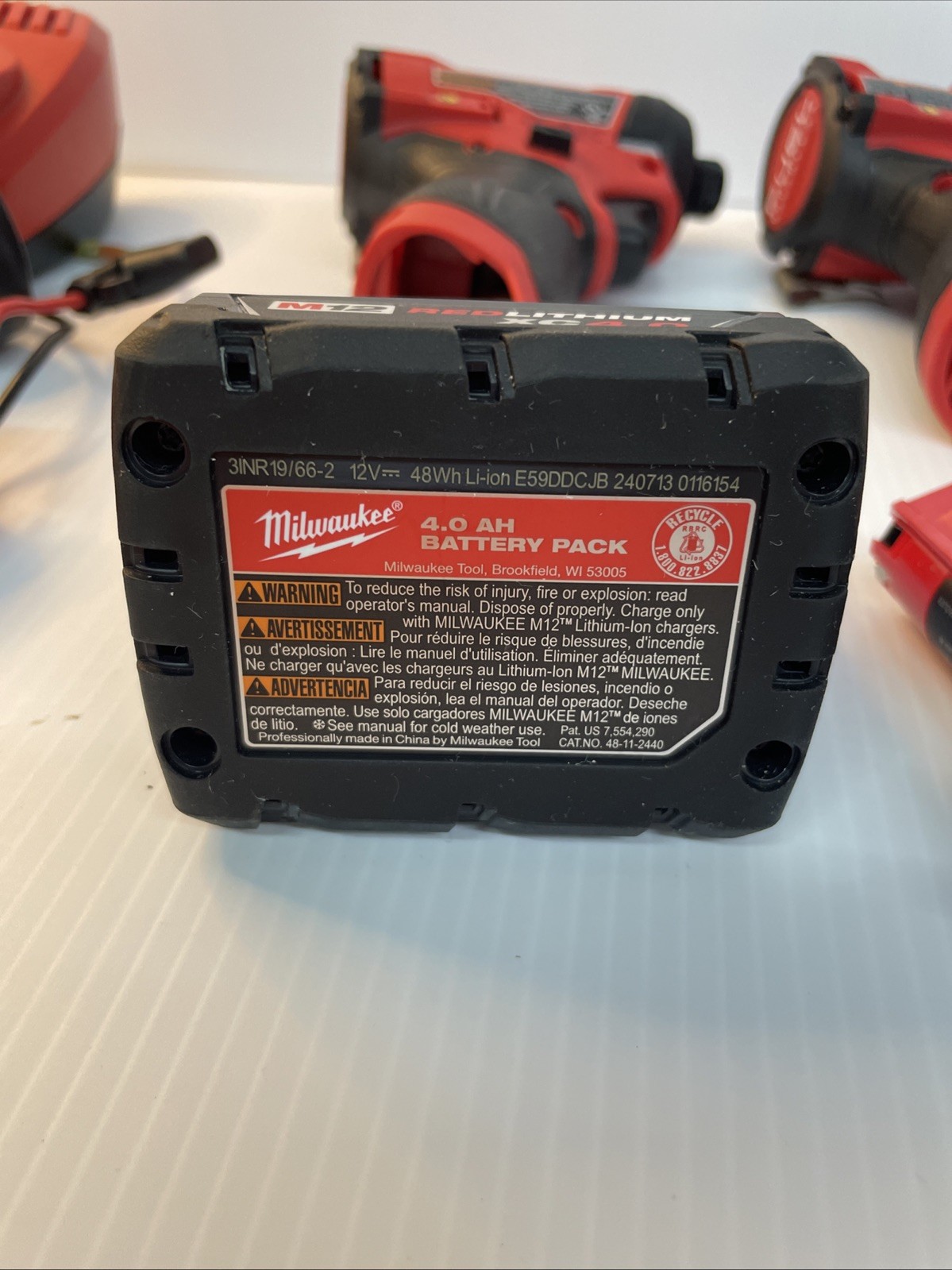 Milwaukee Set – See Description For Full Listing – 3453-20/ 3404-20/ 49-24-0146
