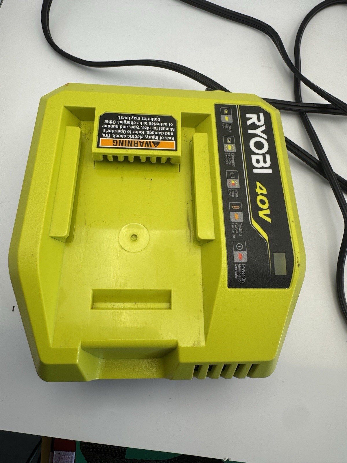 Ryobi PCG002 18v ONE+ Battery Charger