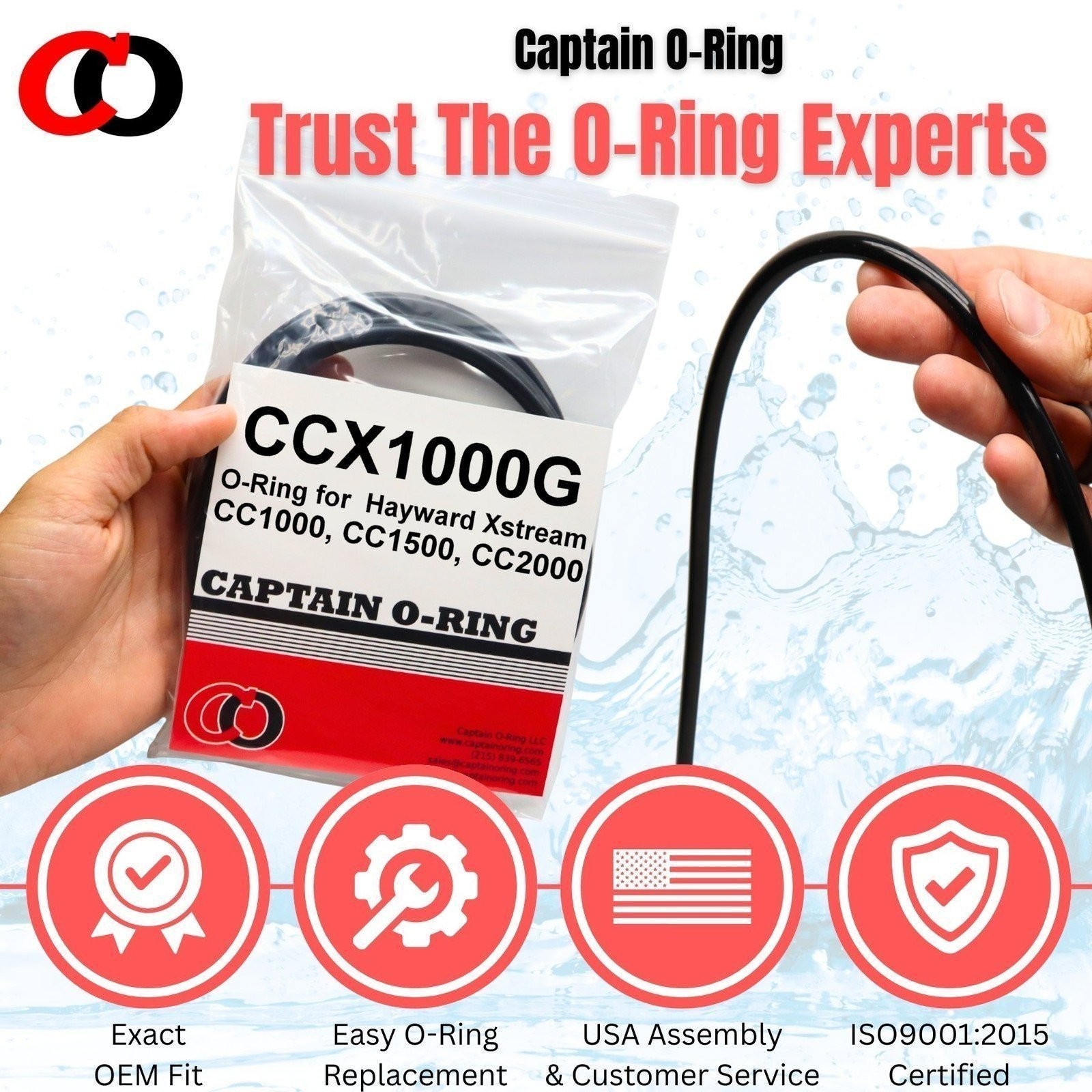 Hayward CCX1000G O-Ring for Xstream CC1000, CC1500, CC2000 Cartridge Filter Body