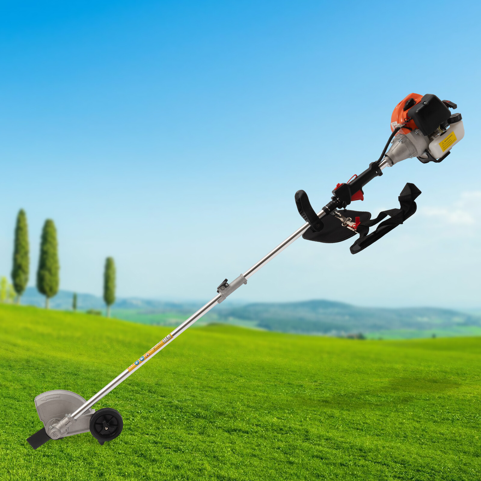Gas Weed Trimmer Brush Cutter Lawn Edger Grass Trimmer Eater 26cc/33cc/43cc