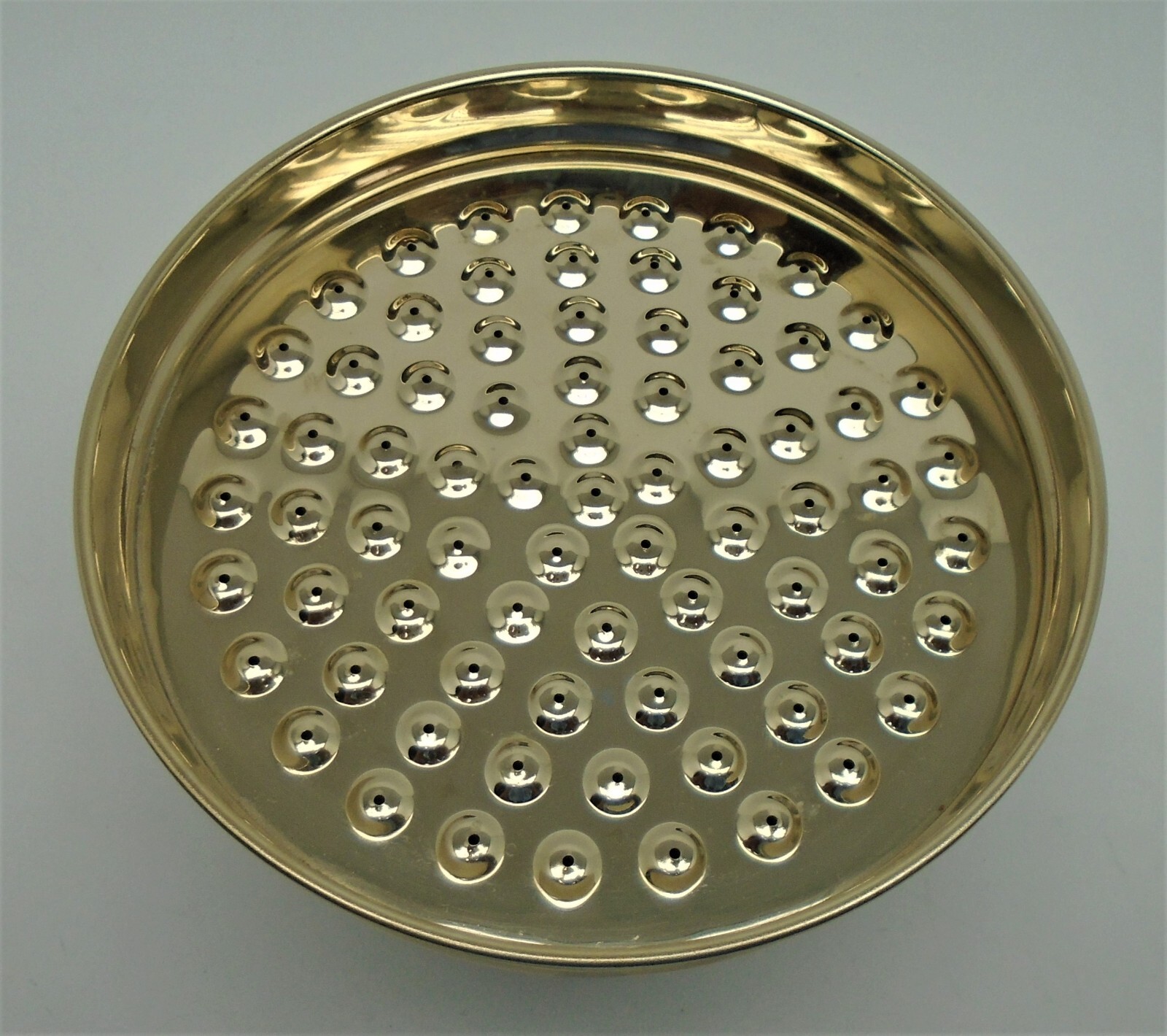 Pegler 6796A Series 3000 6″ Rainfall Shower Head Goldline England NOS #P167