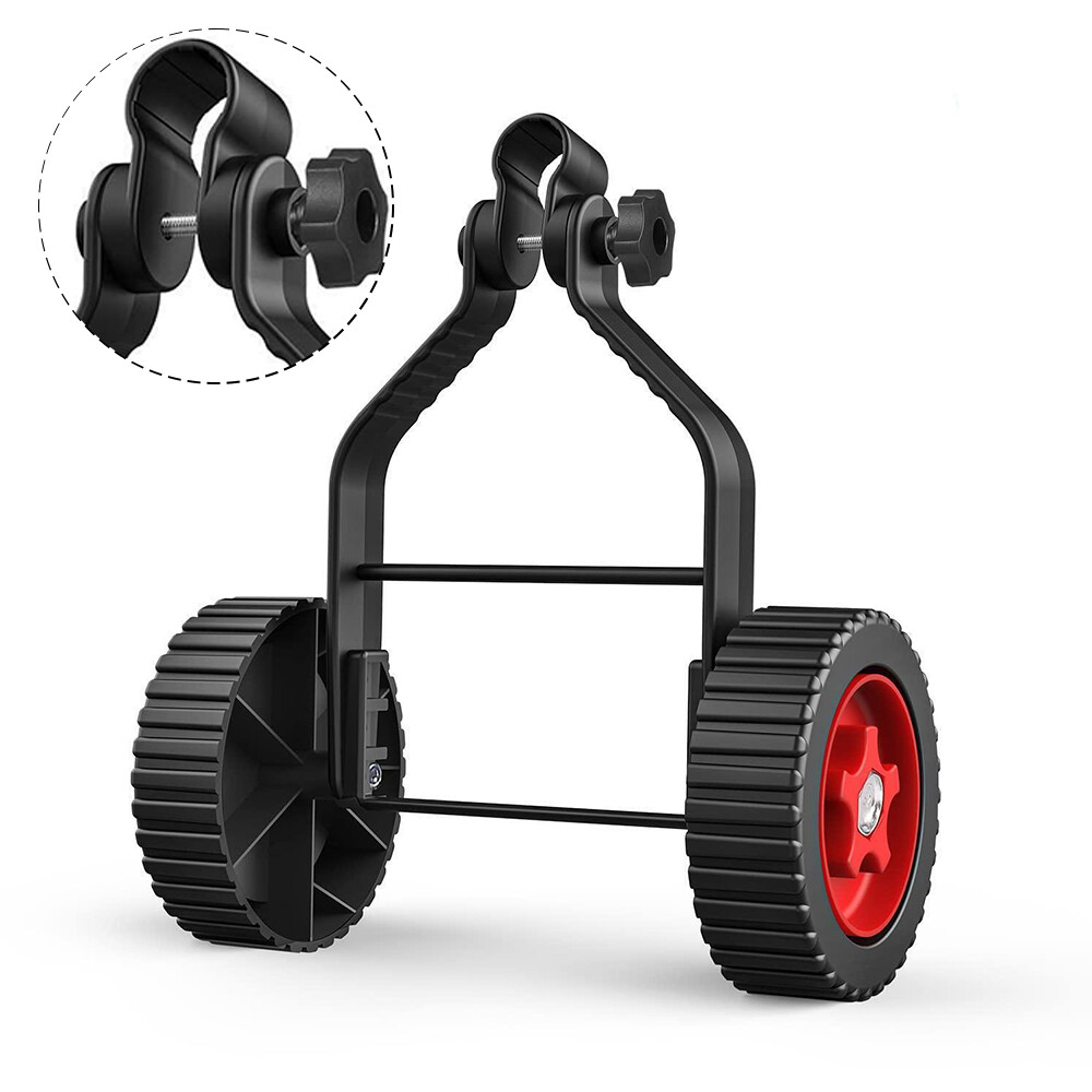 Universal Grass Rope Trimmer Weeder Stabilizing Adjustable Support Wheel Set NEW
