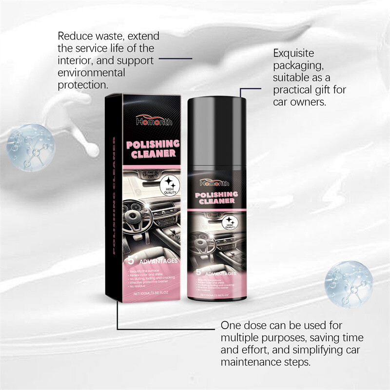 Car Interior Cleaner, Vehicle Interior Polish | Interior Detailer Spray-2025 NEW