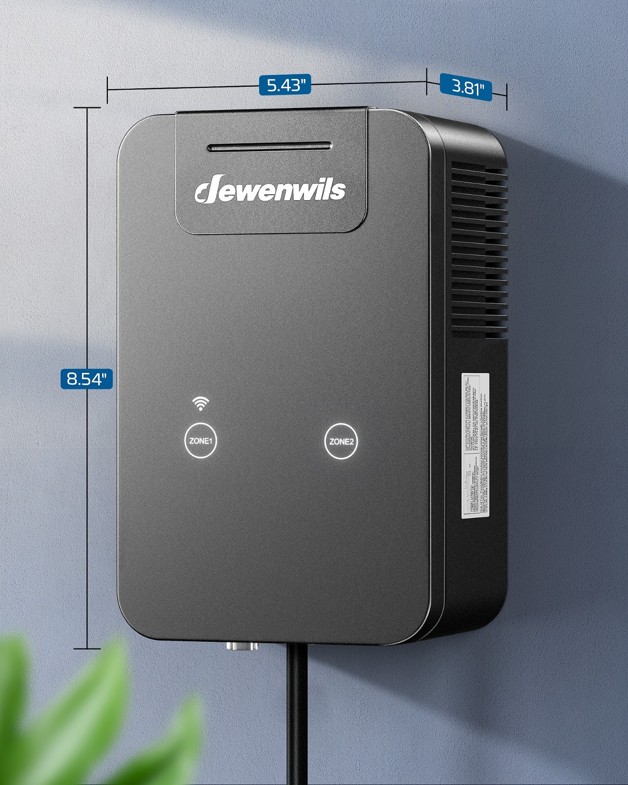 DEWENWILS 300W Low Voltage Landscape Transformer WiFi with 2 Zones, 120V AC