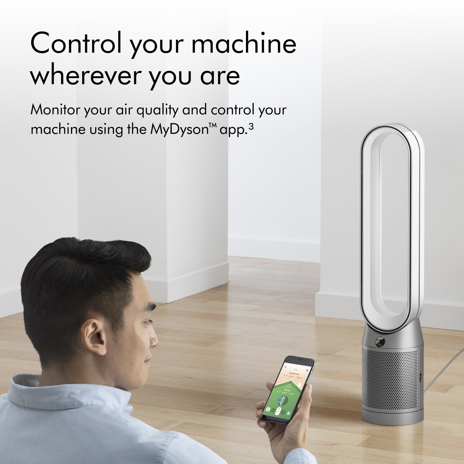 Dyson TP07 Purifier Cool™ Connected Fan | Black | Refurbished
