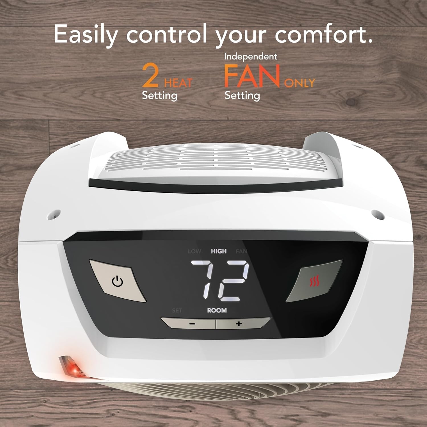 Vornado AVH10 Whole Room Vortex Space Heater 1500 Watt Automatic Climate Control