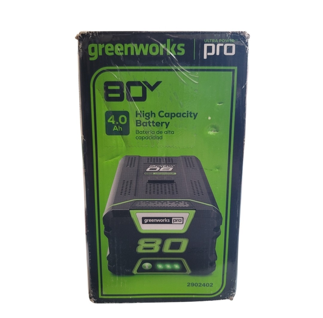 Genuine Greenworks 80V 4.0Ah Lithium-Ion Battery, Not Working, For Parts