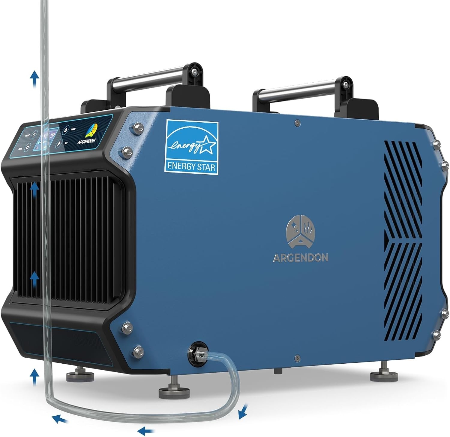 ARGENDON 145 Pint Crawl Spaces Dehumidifier with Pump for Basement 1800 Sq.Ft