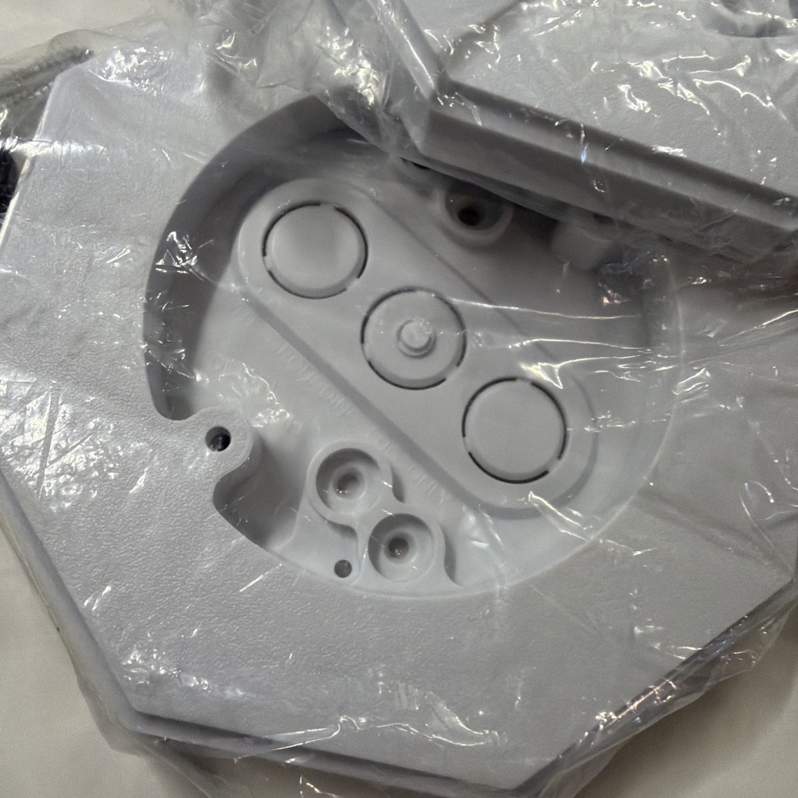 8161-5 Vertical Siding Lamp Octagon Mounting Kit Built In Box 5 Pack