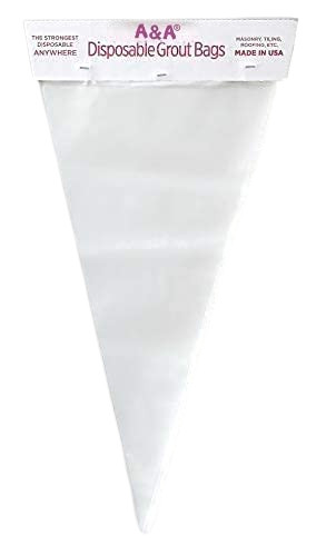 Disposable Grout Bags-Premium Quality-Heavy Duty-Professional Grade 12″ x 24″