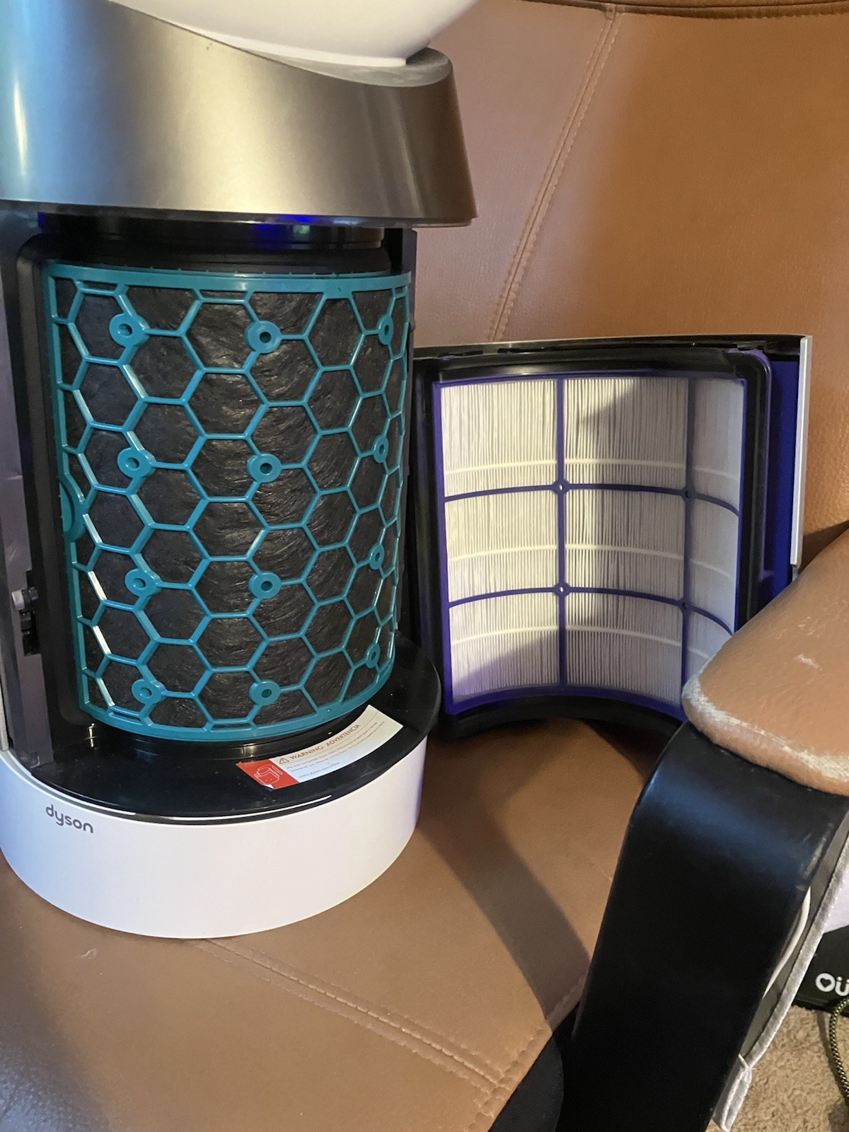 DYSON DP04 Pure Cool Purifying Fan w/ Cord -Good filters (NO REMOTE) TESTED
