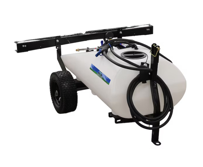 Master MFG 24 Gallon Deluxe Pull-Behind Broadcast Sprayer – 2.2GPM w 7 ft. Swath