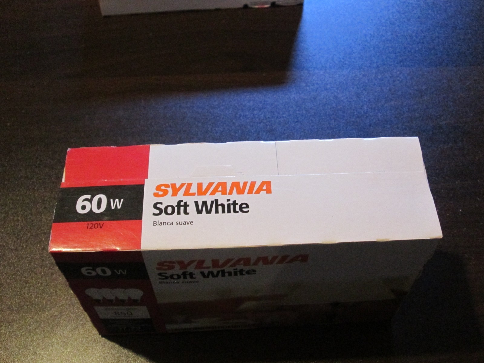 Sylvania 60W Soft White Light Bulbs 4-Pack Lot of 4 Total