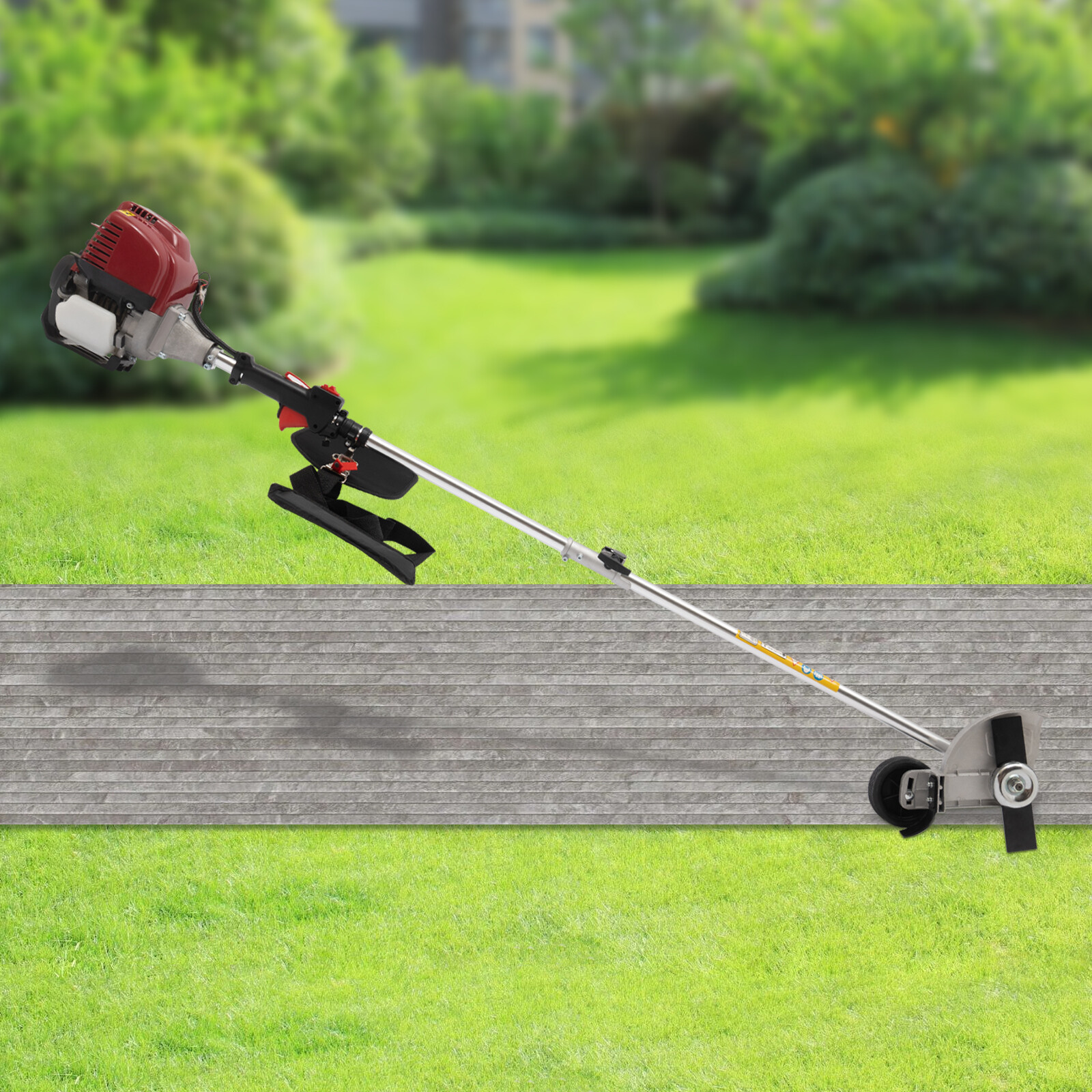 35.88CC 4 Stroke Gas String Weed Trimmer Weed Eater Weed Wacker Grass Cutter