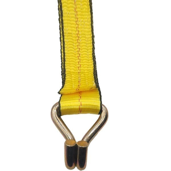 2 In. X 27 Ft. Heavy-Duty Ratchet Tie-Down Trailer Strap (10,000 Lbs.)
