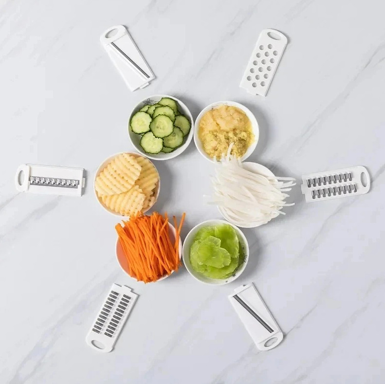 9-in-1 Vegetable Cutter Multi-Functional Slicer Grater Kitchen Tool NEW