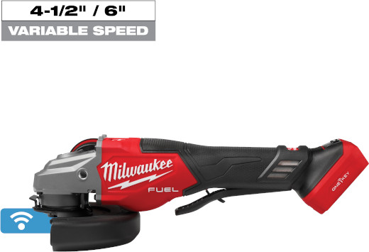 Milwaukee 3672-20 M18 Fuel 4-1/2″-6″ Variable Speed Braking Grinder