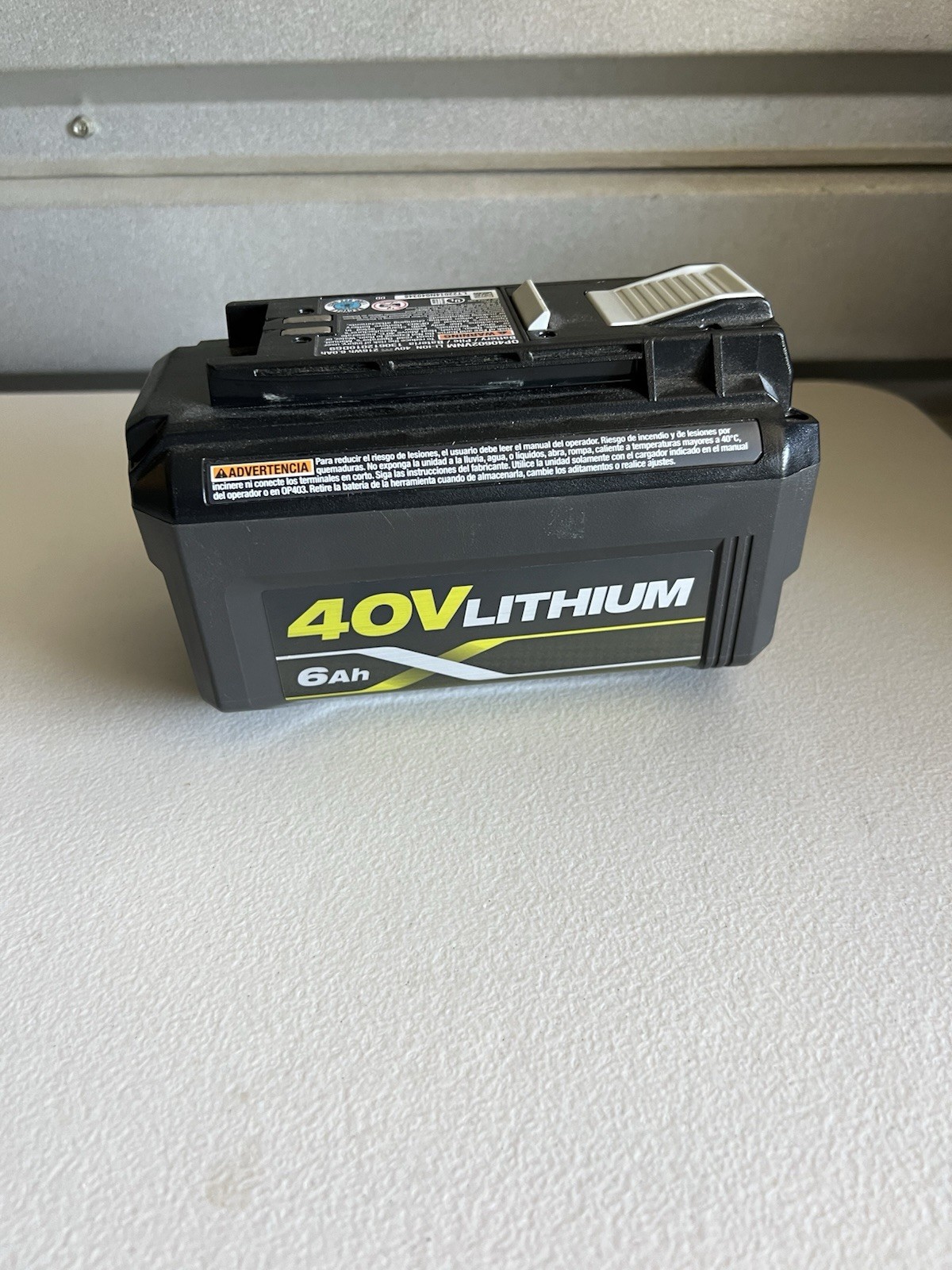 RYOBI [OP40602VNM] GENUINE 40V MAX 6AH LITHIUM-ION BATTERY PACK