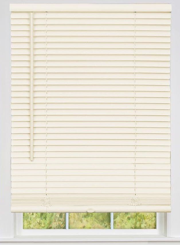 Window Mini Blinds – 1″ Mini Blinds – White, Black, Beige – 20″ – 44″ Wide!