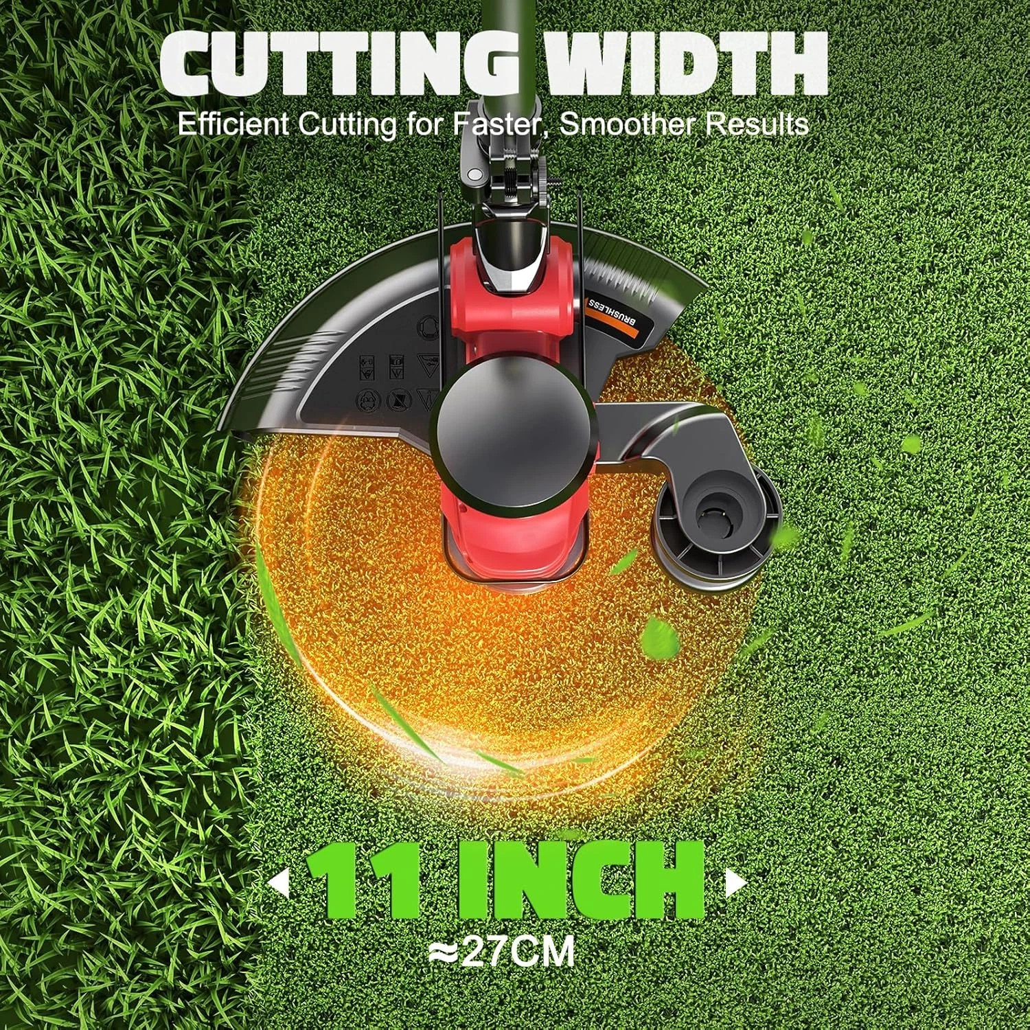 Cordless String Trimmer for Milwaukee 18V Battery Folding 3 in1 Weed (Tool Only)