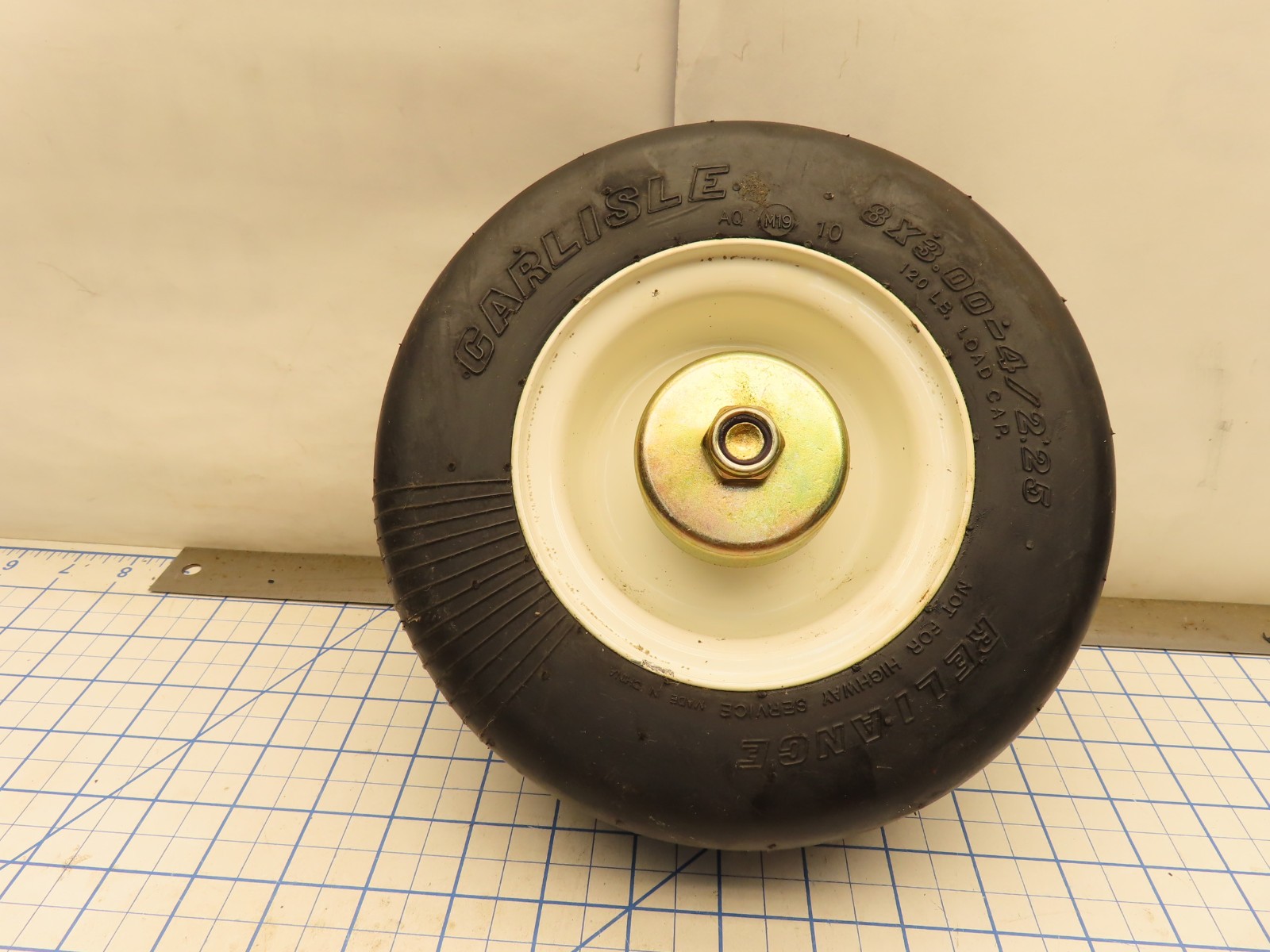 Carlisle Reliance 8X3.00-4 2.25 Wheel and Tire Assembly