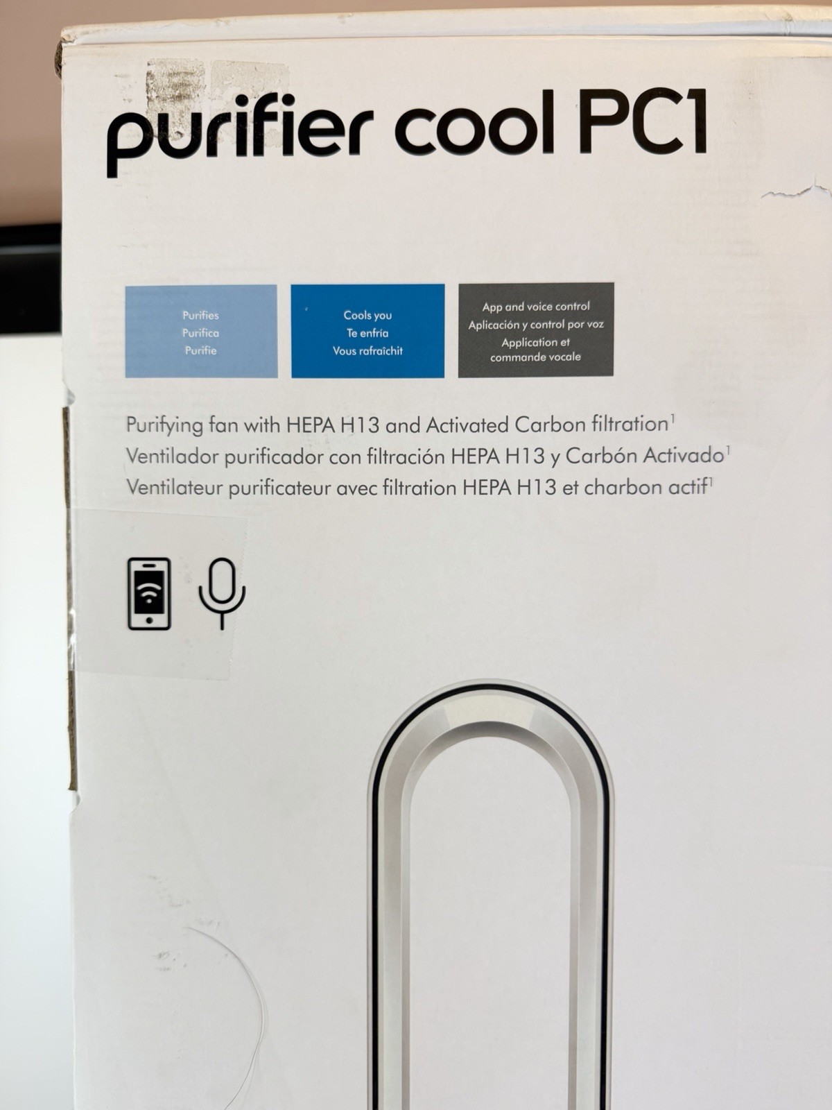 NEW Dyson Purifier Cool PC1-TP11 White and silver NEW