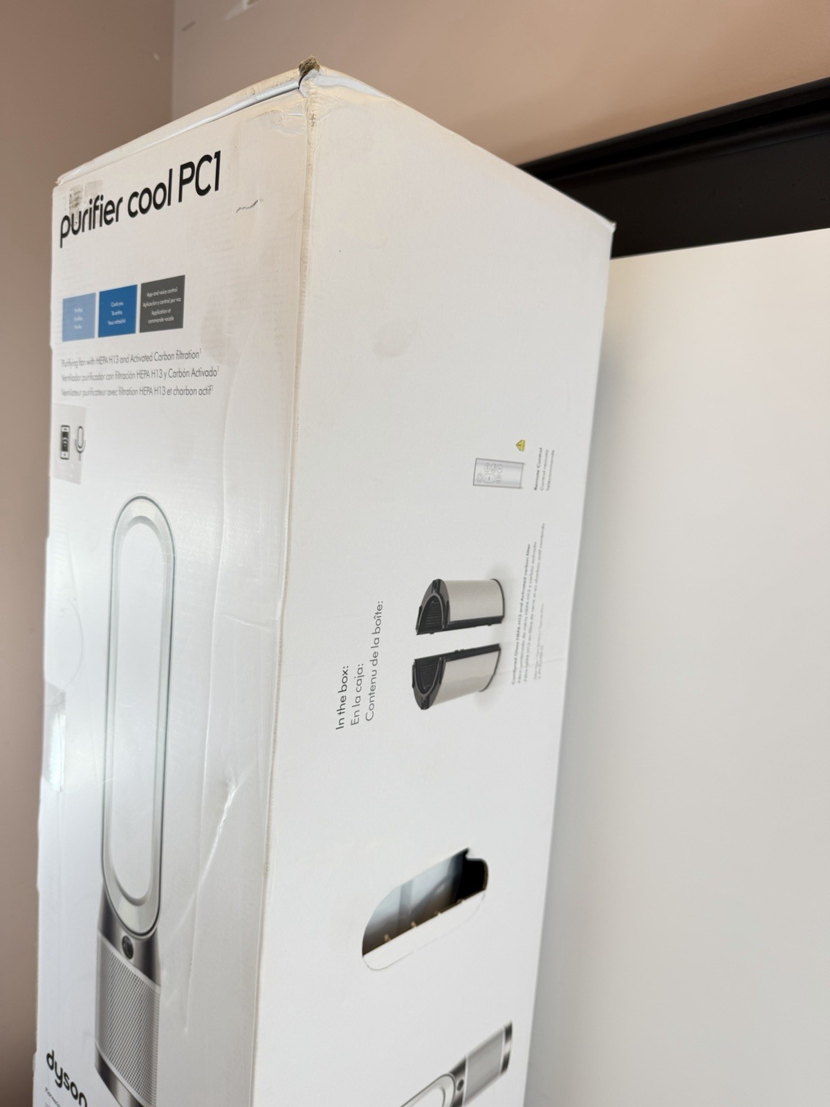 NEW Dyson Purifier Cool PC1-TP11 White and silver NEW