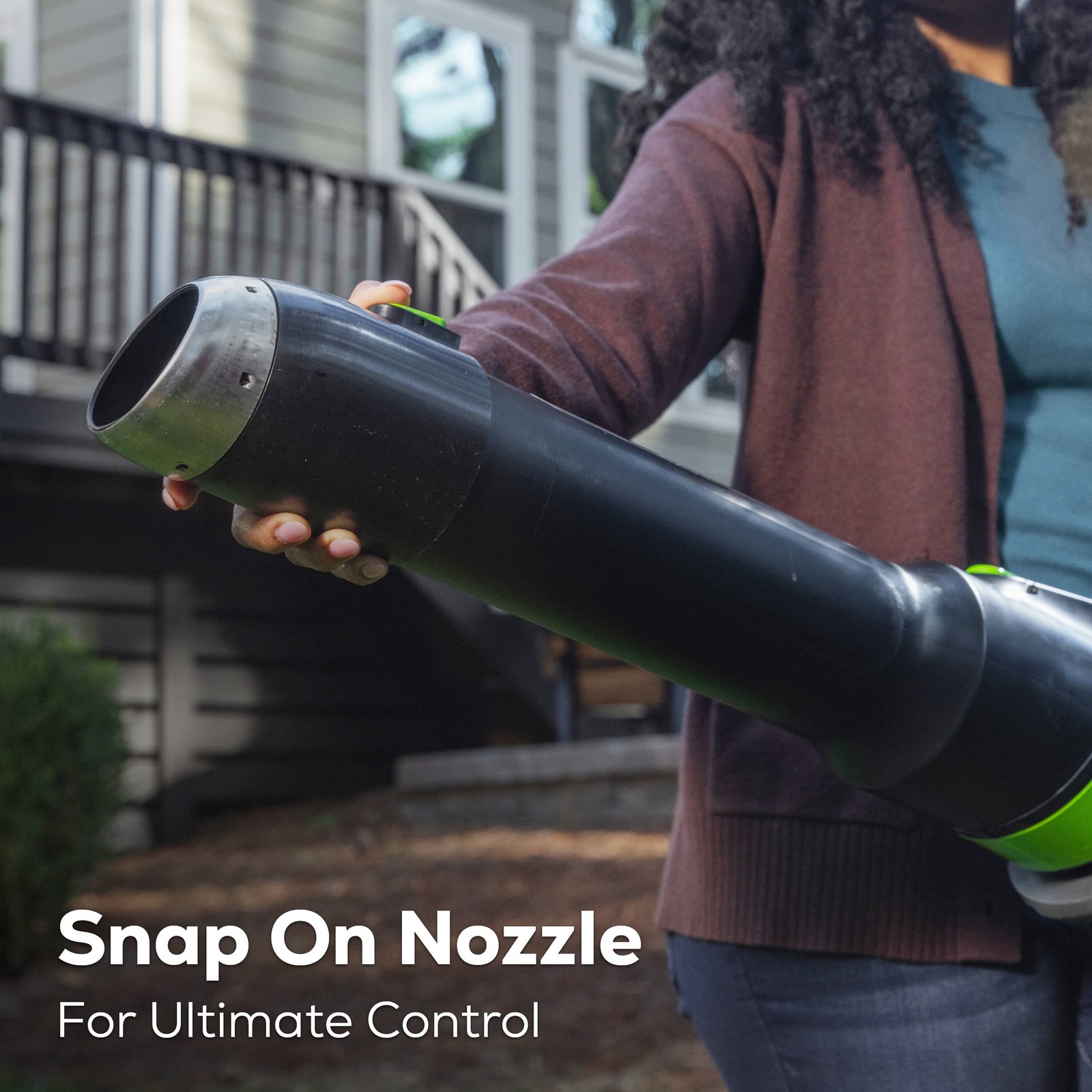 Greenworks – 80-Volt 750 CFM Cordless Handheld Blower (1 x 2.5Ah Battery and …