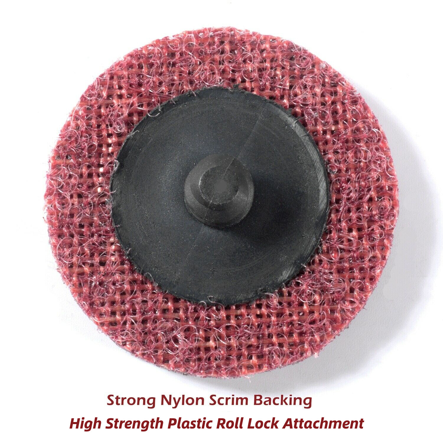 30Pcs 2 in Roll Lock Surface Conditioning Die Grinder Quick Change Sanding Discs