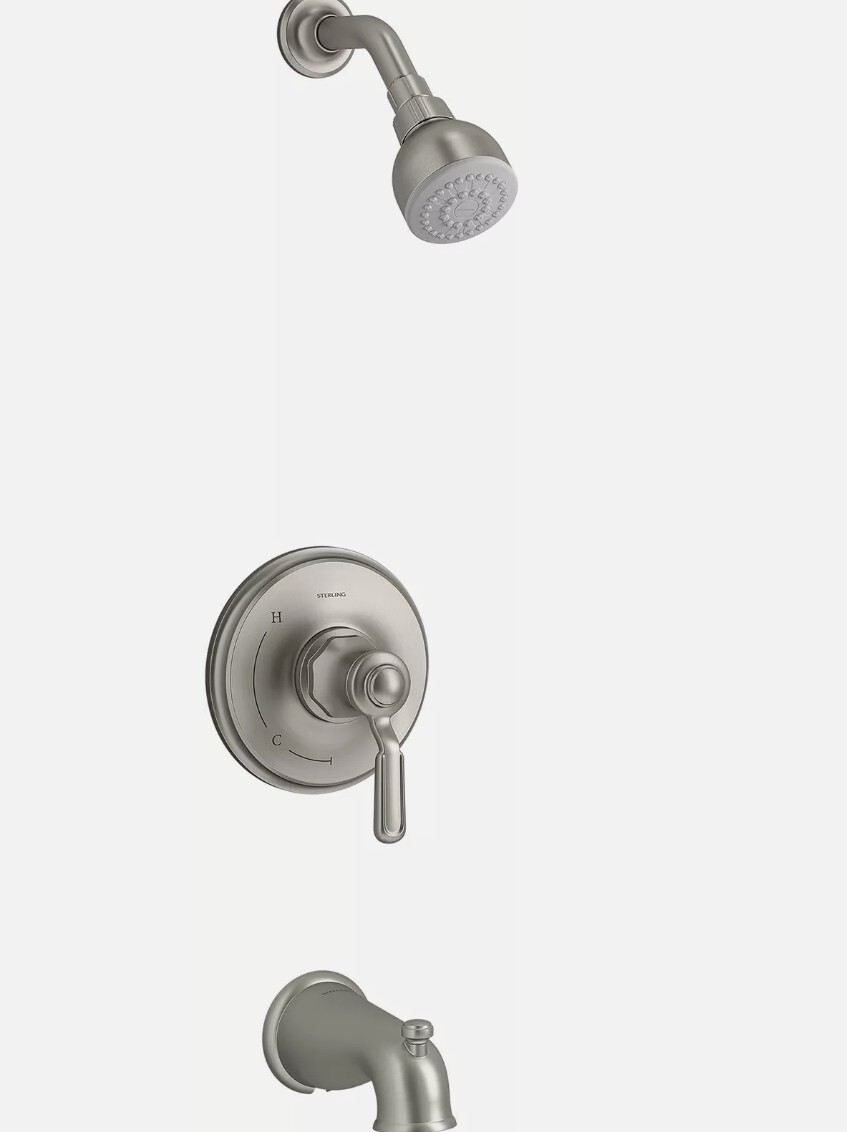 Kohler Sterling TS27375-4G Ludington Tub and Shower Trim Package Brushed Nickel