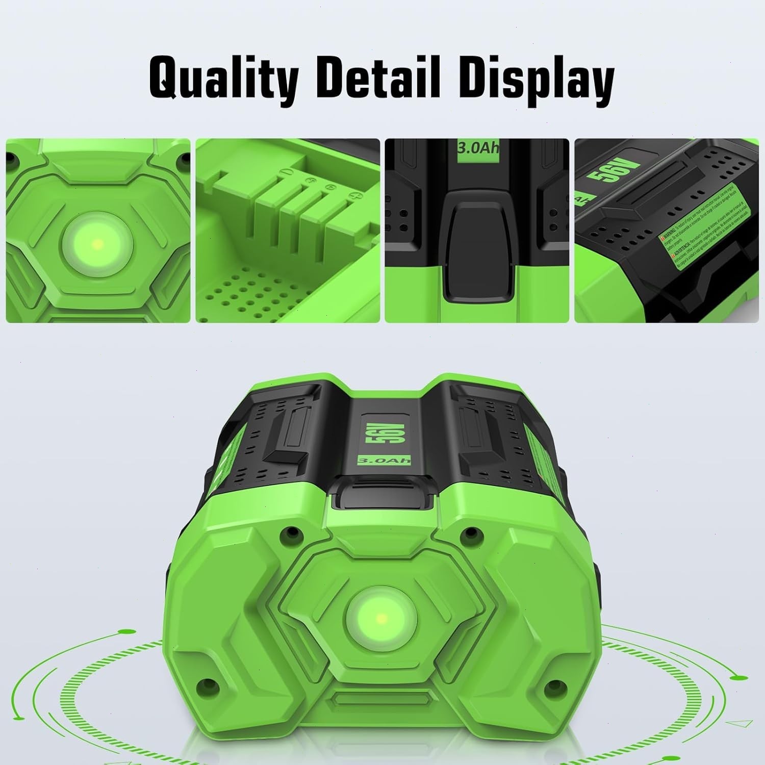 For EGO BA1400T 56V 2.5AH ARC LITHIUM ION BATTERY FITS ALL EGO 56V Power+ TOOLS