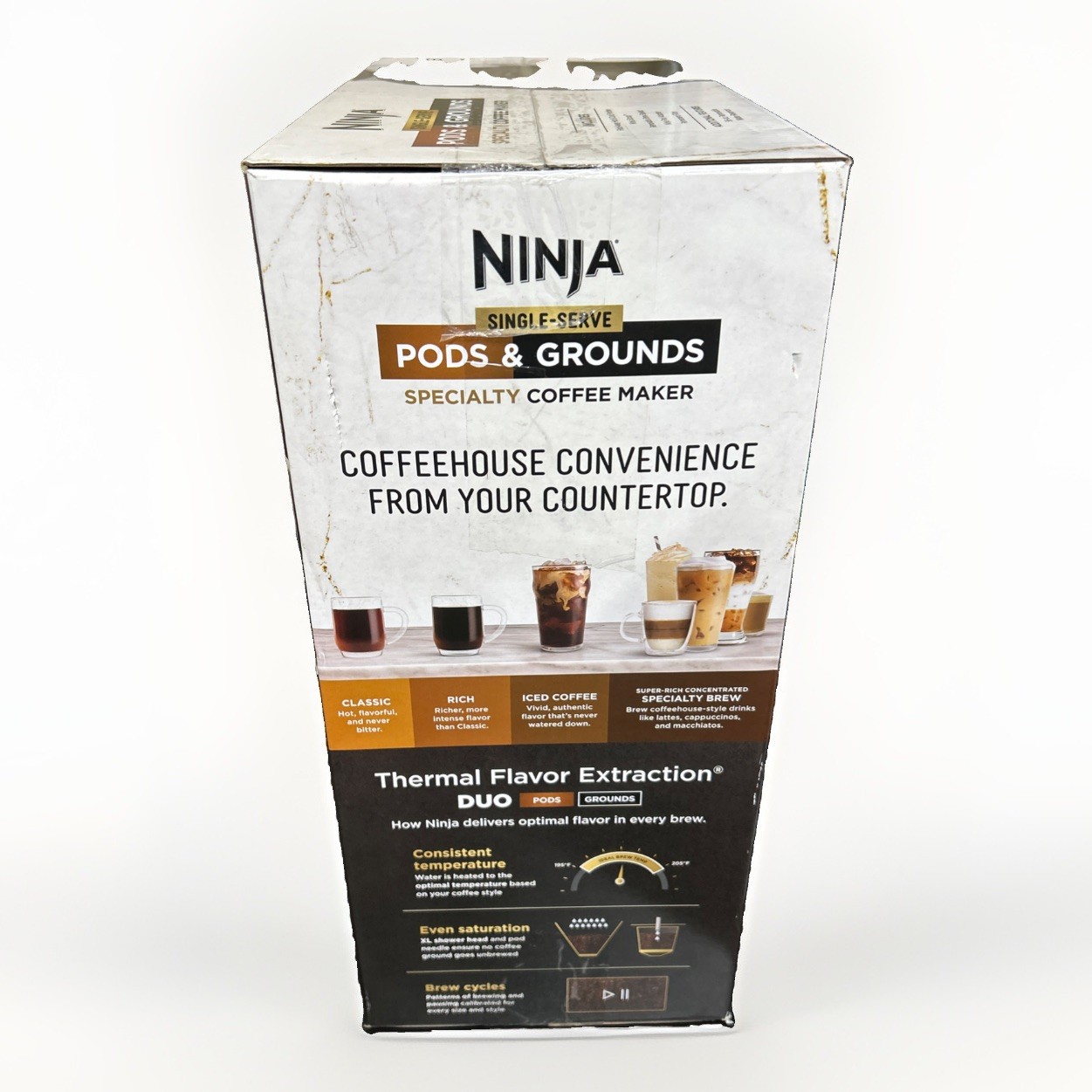 Ninja PB051 Single Serve Pods + Grounds Specialty Coffee Maker