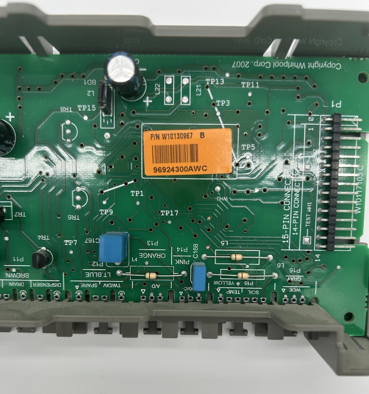✅ 1 YEAR WARRANTY OEM Whirlpool Dishwasher Control Board WPW10084142 W10084142