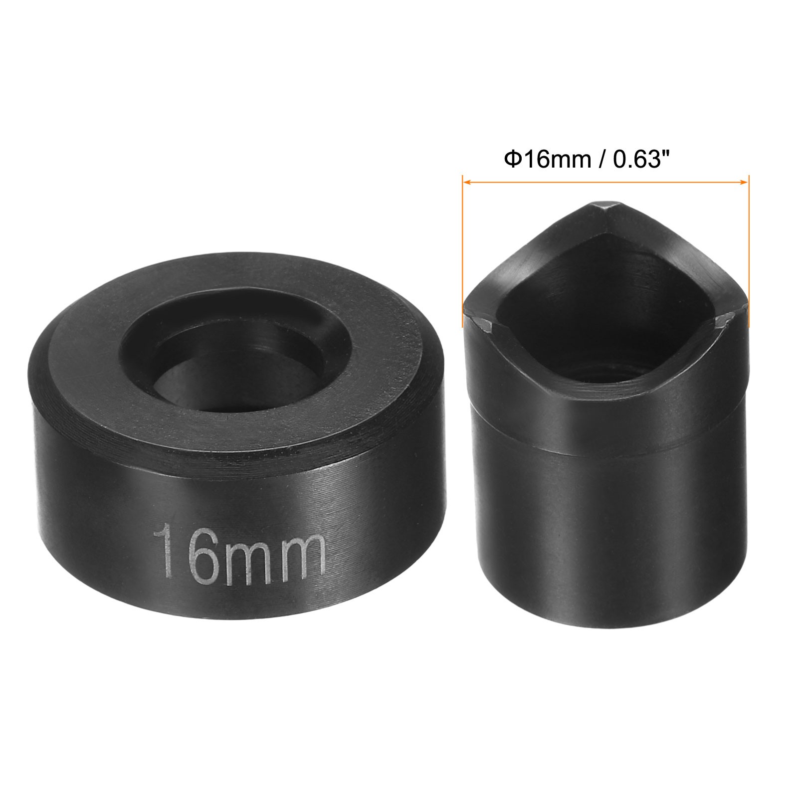 Sheet Metal Punch Hole Punch 16mm with External Hex Shank for Steel Plate Sink