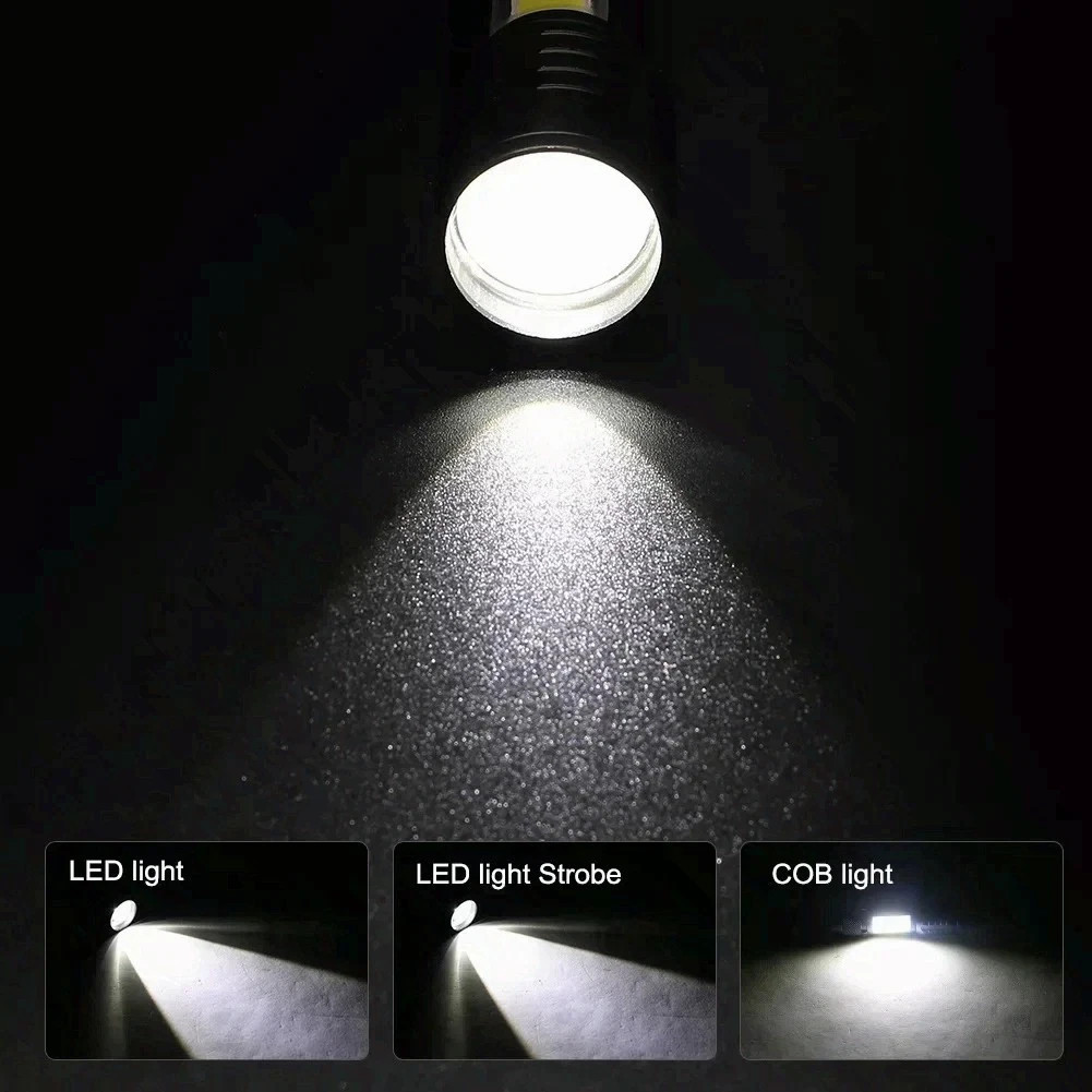Most Powerful 99000000LM LED Military Torch USB Rechargeable Tactical Flashlight