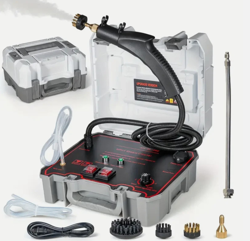 3500W High Temp Steam Cleaner Handheld Car Detailing Household Cleaning Machine