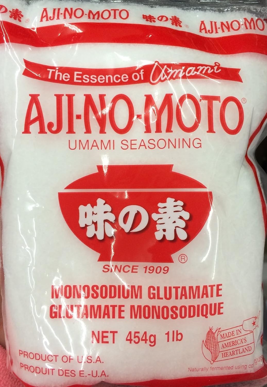 Ajinomoto Umami Seasoning 16oz – MSG, Made in USA, Naturally Delicious