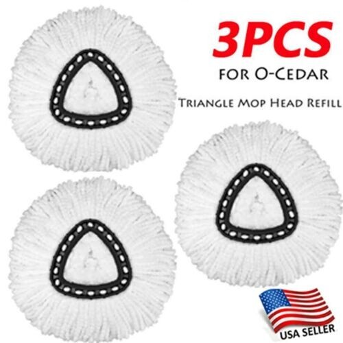 3 Pack Mop Replacement Heads for O cedar Mop Replace Head Machine Washable
