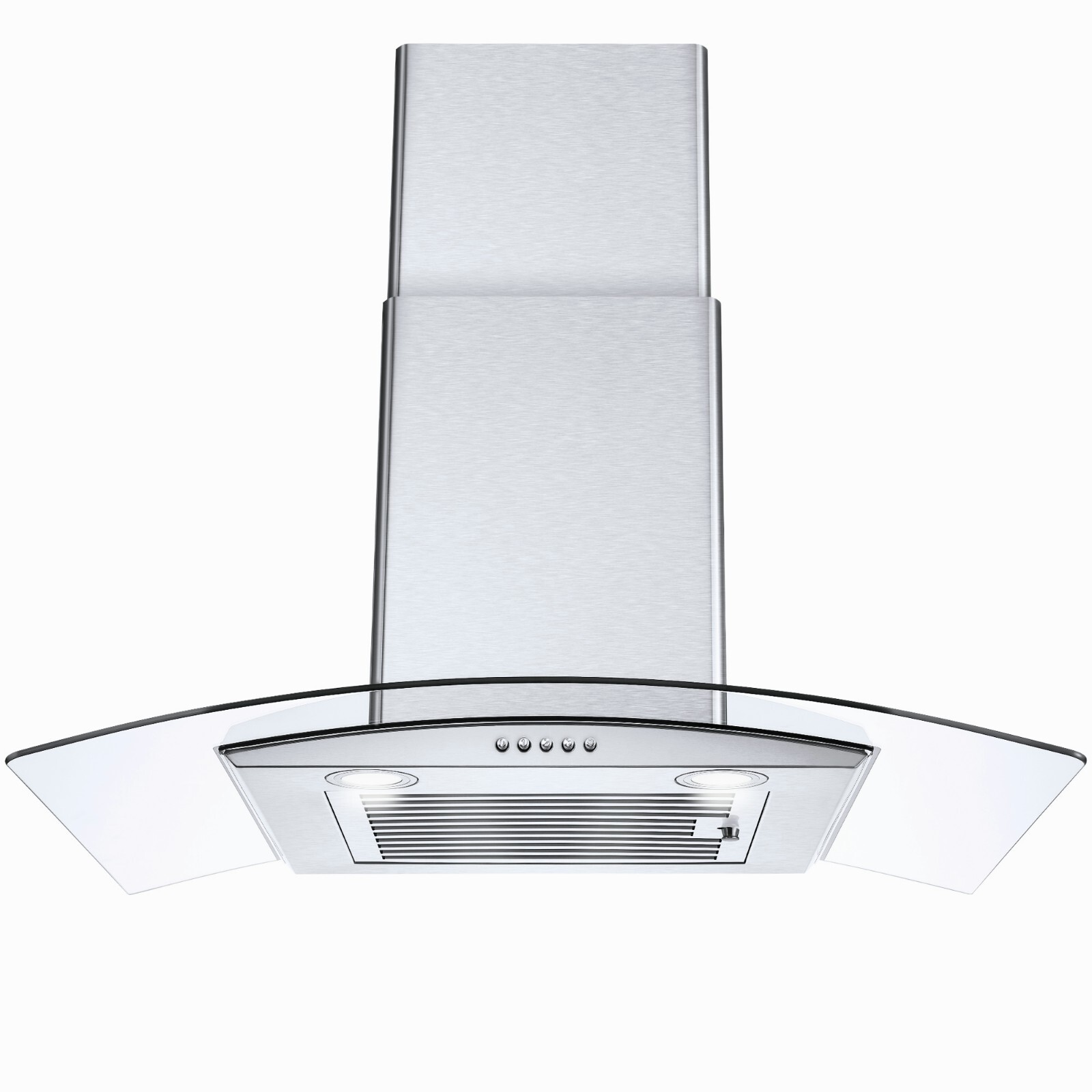 30in Wall Mount Range Hood Stainless Steel Kitchen Stove Vent Sliver 3-Speed New