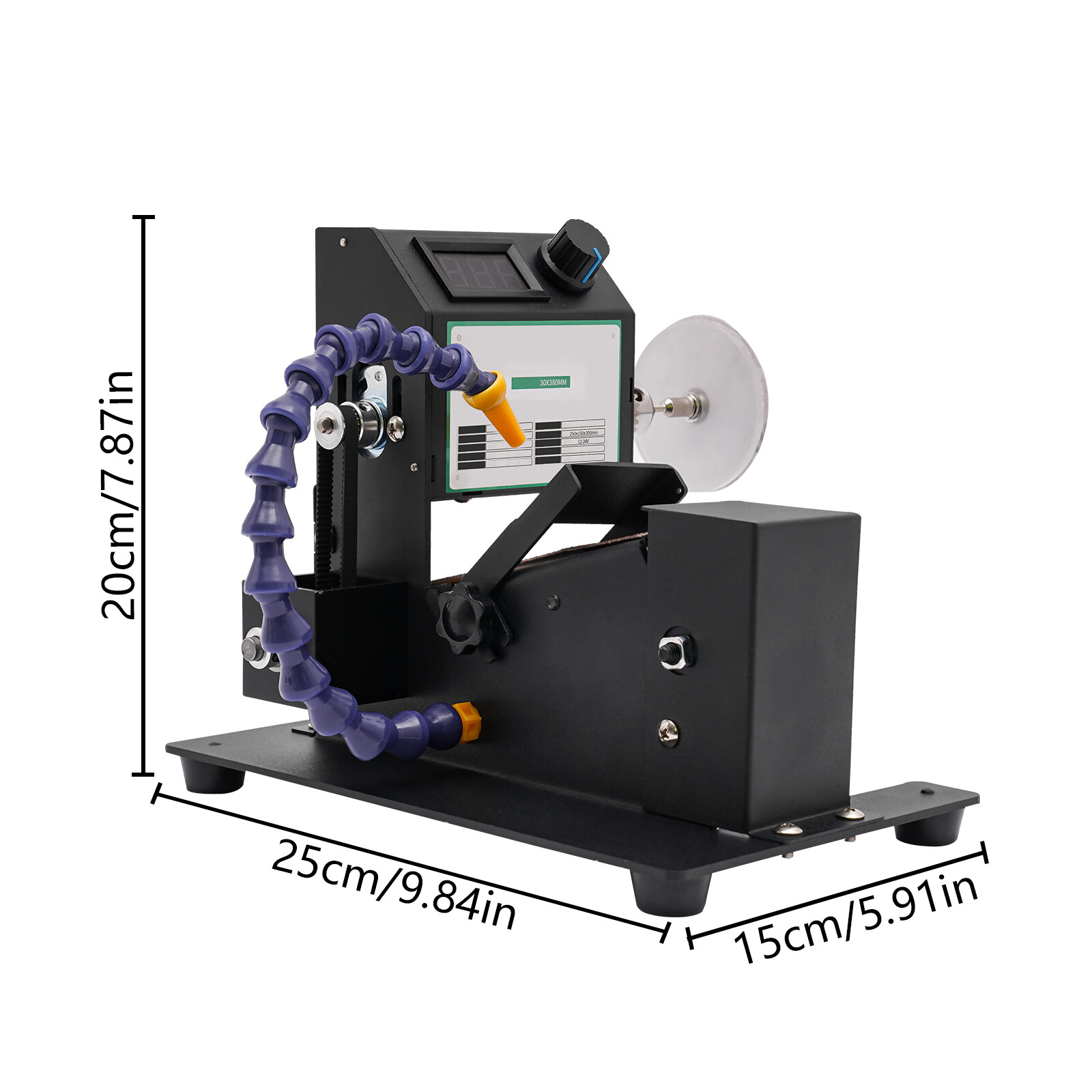 DIY Mini Electric Belt Grinder Machine Grinding Polishing Abrasive Belts Sander
